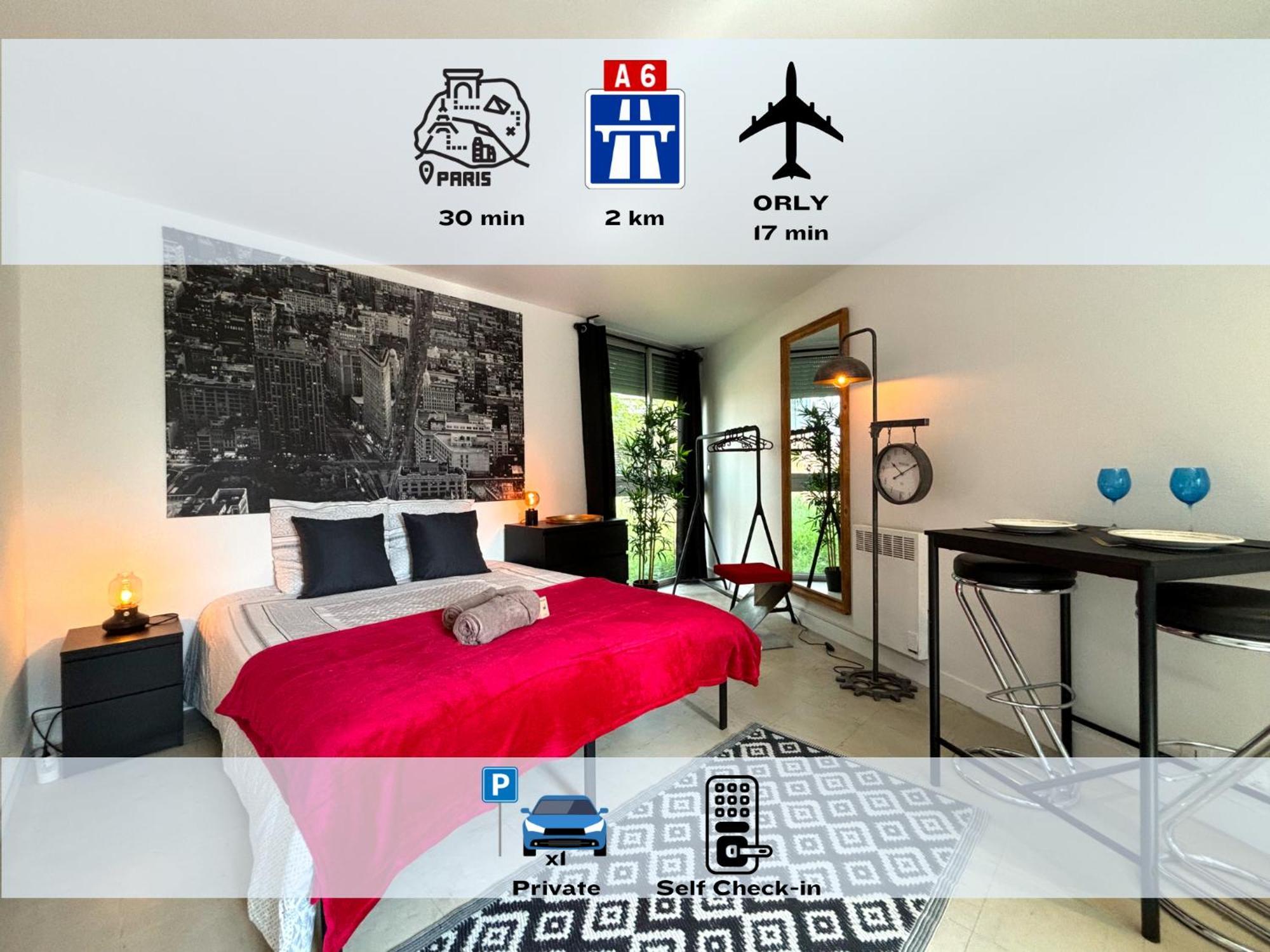 Les Entrepreneurs - Appartements Neufs Et Spacieux, Proche Rer C Et Aeroport Orly Morangis  Exterior photo