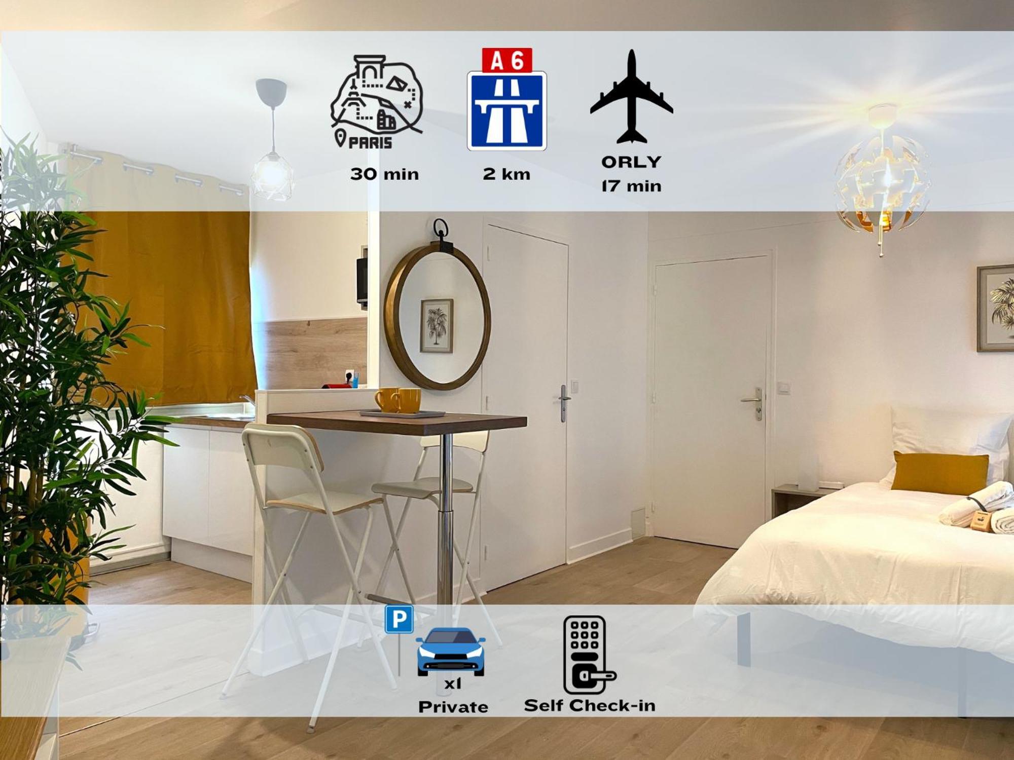 Les Entrepreneurs - Appartements Neufs Et Spacieux, Proche Rer C Et Aeroport Orly Morangis  Exterior photo